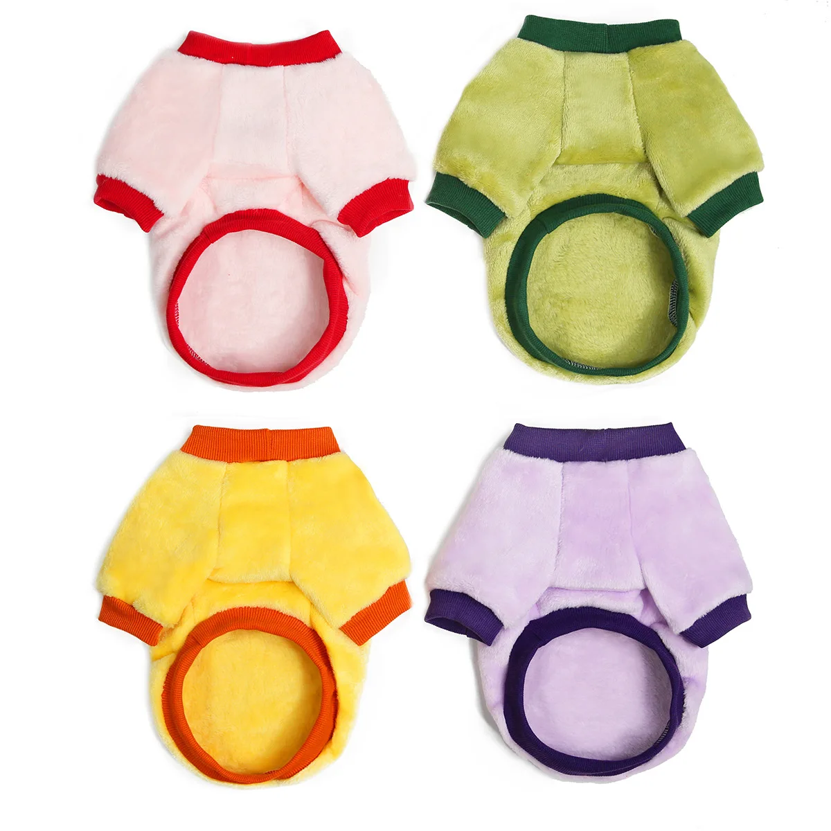 Suéter para perros pequeños, abrigo de invierno, ropa cálida de lana para cachorros, jersey bonito y colorido con frutas, jersey suave, ropa para clima frío - imagen 3