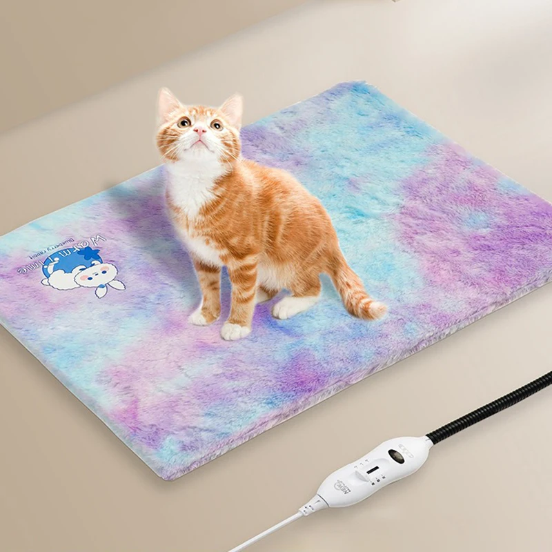 Almohadilla térmica eléctrica para perros y gatos temperatura regulable