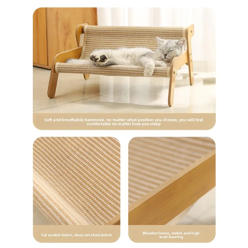 Rascador cama 2 en 1 para gatos – resistente y muy cómodo - imagen 4