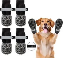 Calcetines antideslizantes para perros – Protección de patas y tracción interiores