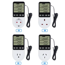 Termostato enchufable con temporizador para gatos y perros