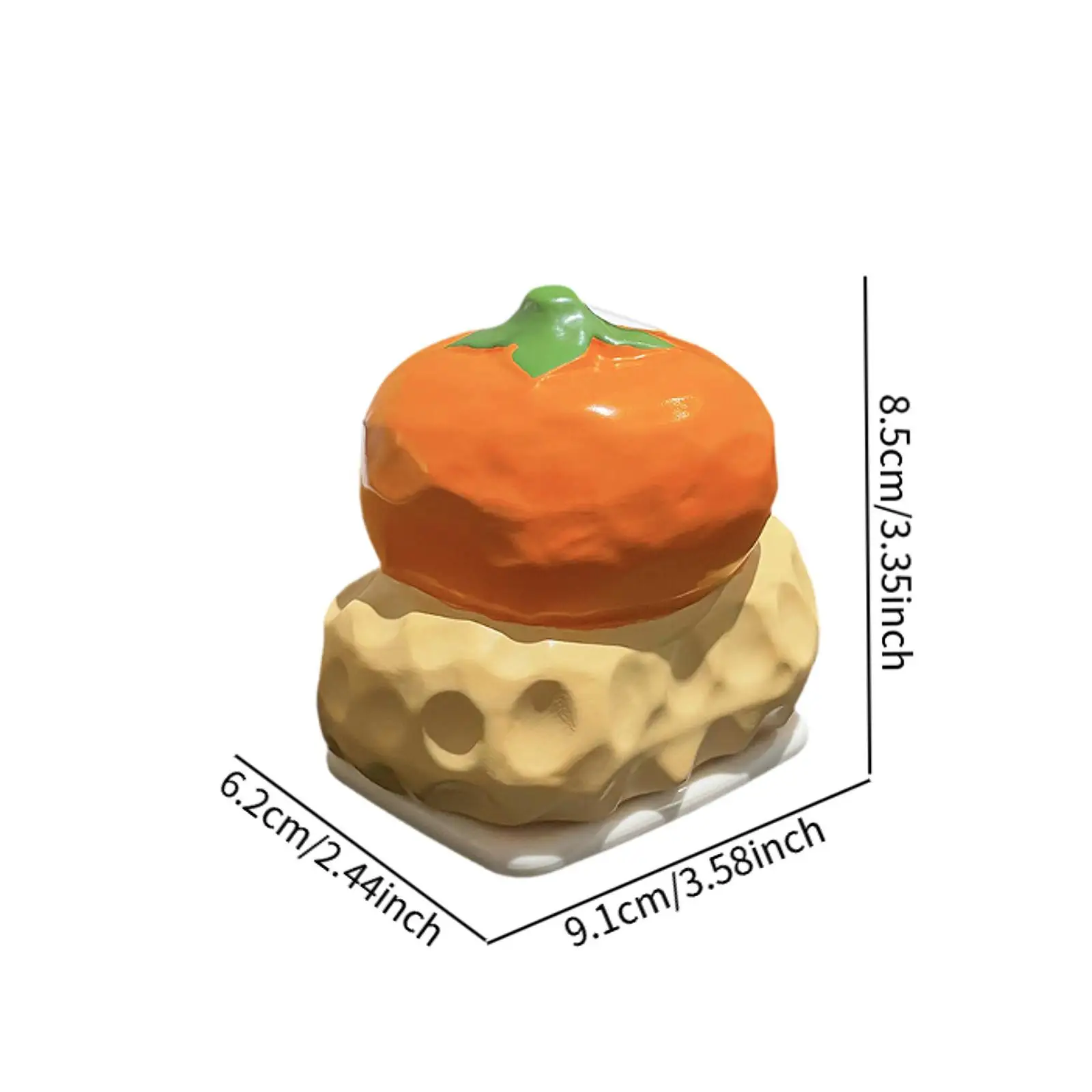 Persimmon Toothpick Holder Versatile,Decoration Accessory Gifts Portable Organizer Dispenser Ornament Storage Case for Kitchen Persimmon Toothpick Holder Versatile,Decoration Accessory Gifts Portable Organizer Dispenser Ornament Storage Case for Kitchen