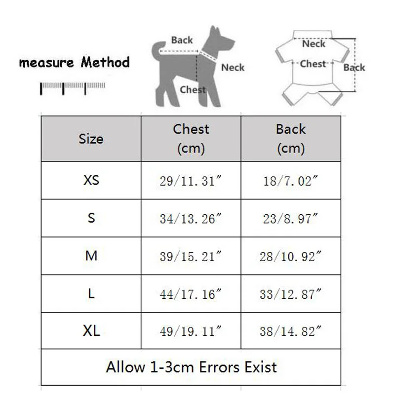 Ropa Vaquera - Tabla de tallas