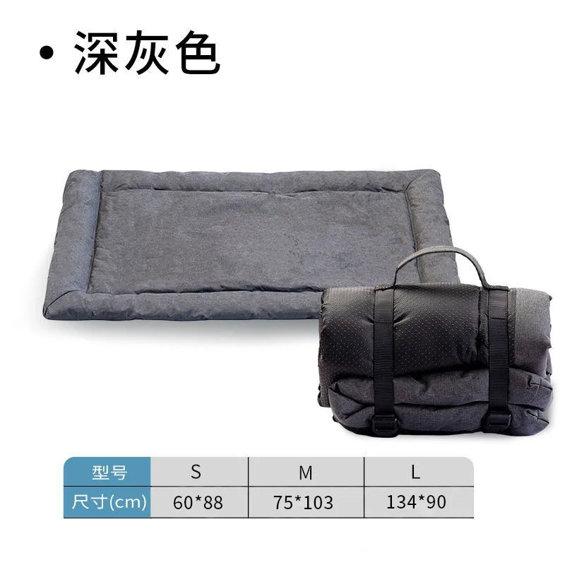 La cojín para perros no es fácil de pegar al cabello, antisalpicaduras, agua, coche al aire libre, plegable, perrera para gatos, cama, suministros para sofá - imagen 5