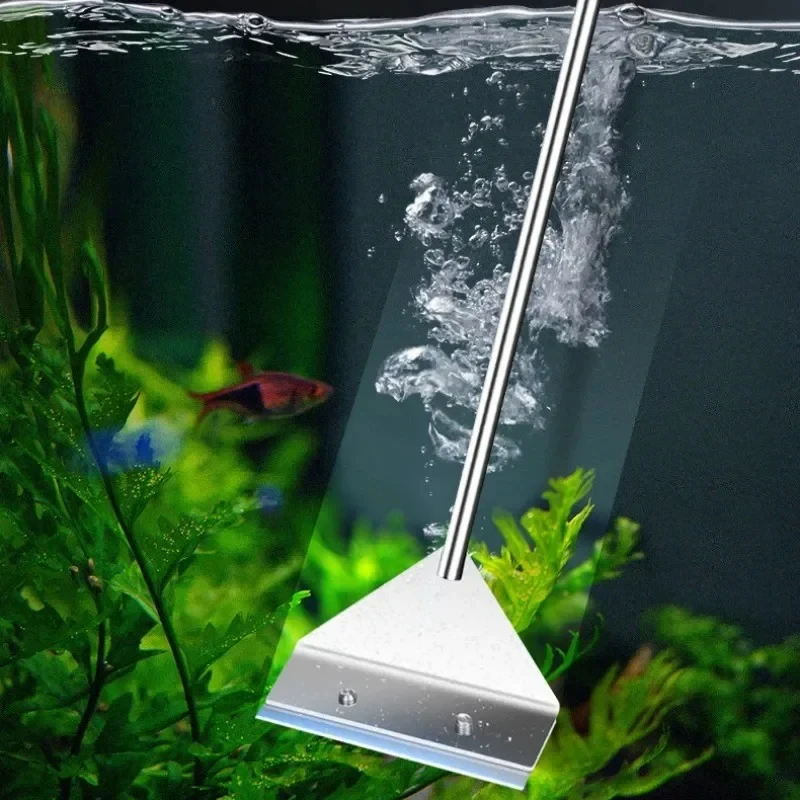 Limpiador de algas para acuario – Doble función para arena y cristal - imagen 5