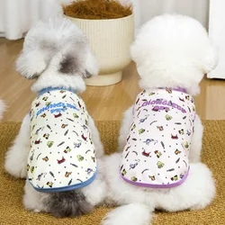 Chaleco para perros pequeños con estampado animal - verano ligero