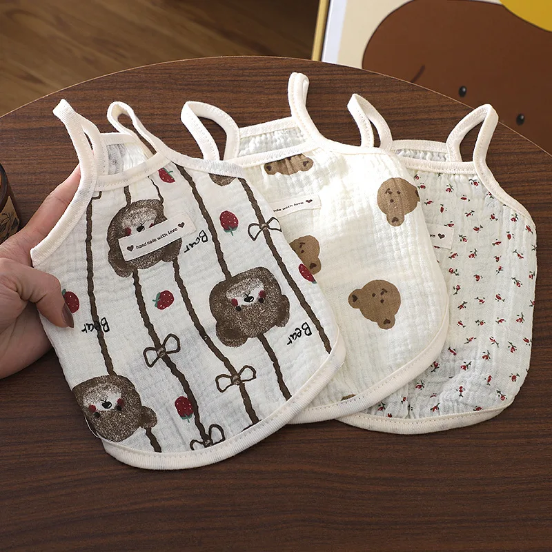 Ropa con estampado bonito para perros, chaleco transpirable para mascotas, ropa suave y cómoda para cachorros, disfraces para Chihuahua y Yorkies, primavera y verano