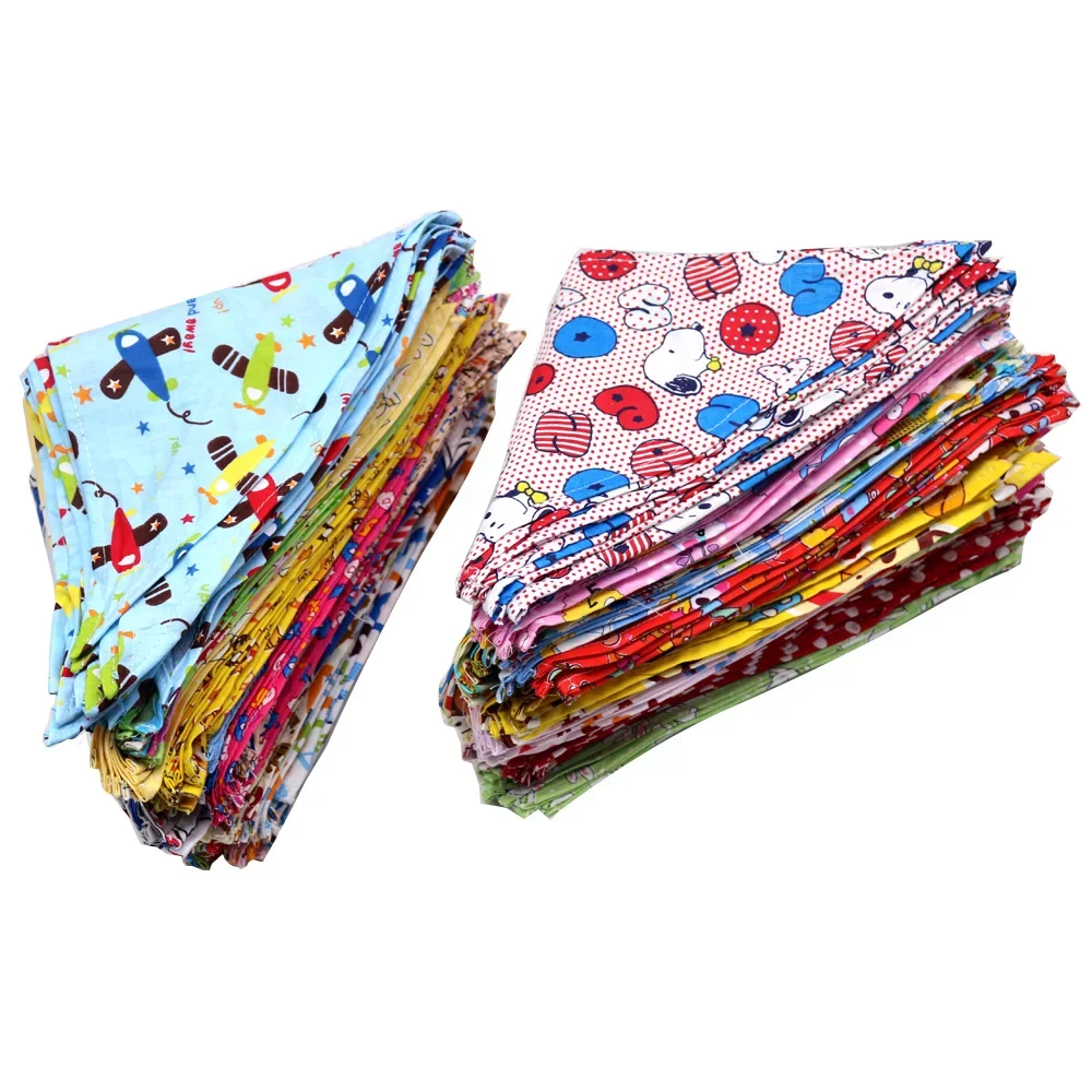 S/M/L/XL Bandana para perros a granel 50 colores algodón pañuelos para perros pequeños y grandes bufanda perro pequeño cachorro gato Baberos para perros accesorios - imagen 3