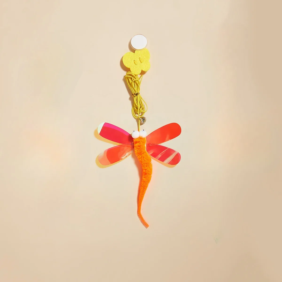 Juguete extensible de cuerda elástica para gato, palo Teaser para colgar en la puerta, oscilante - imagen 2