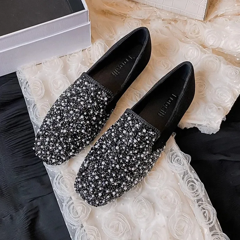 Mocasines casuales de diseño para mujer – Comodidad daily con lookup de perlas - imagen 3