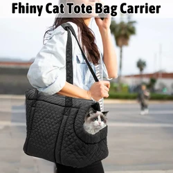 Transportín acolchado para gatos y perros pequeños – Viajes y veterinaria