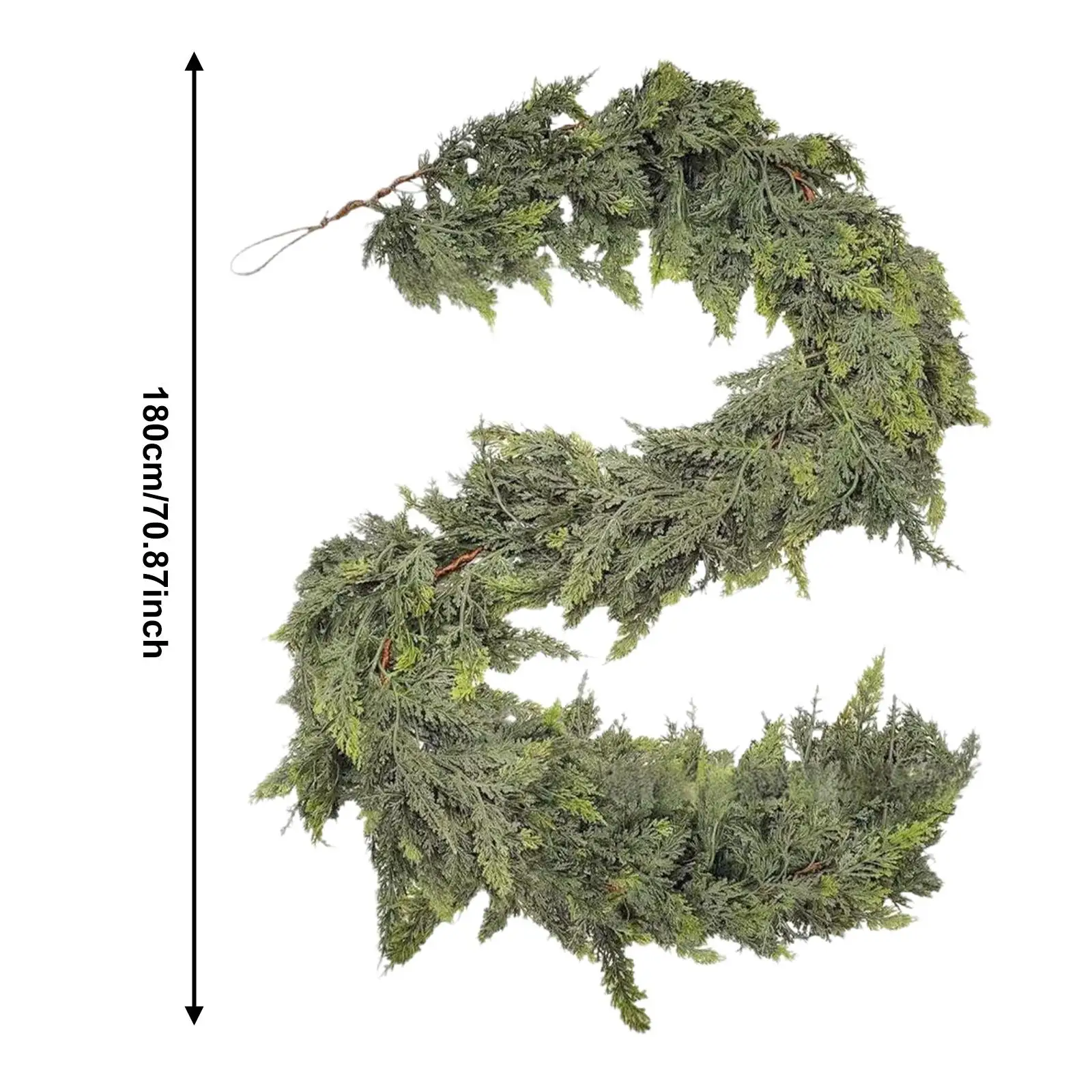 Artificial Greenery Garland Christmas Decor Realistic Hanging Ornament Christmas Artificial Greenery Garland Christmas Decor Realistic Hanging Ornament Christmas