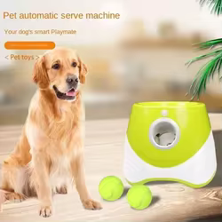 Lanzador automático de pelotas para perros – Juguete interactivo