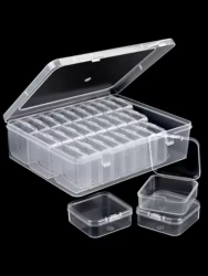 Cajas transparentes para accesorios de gato y perro