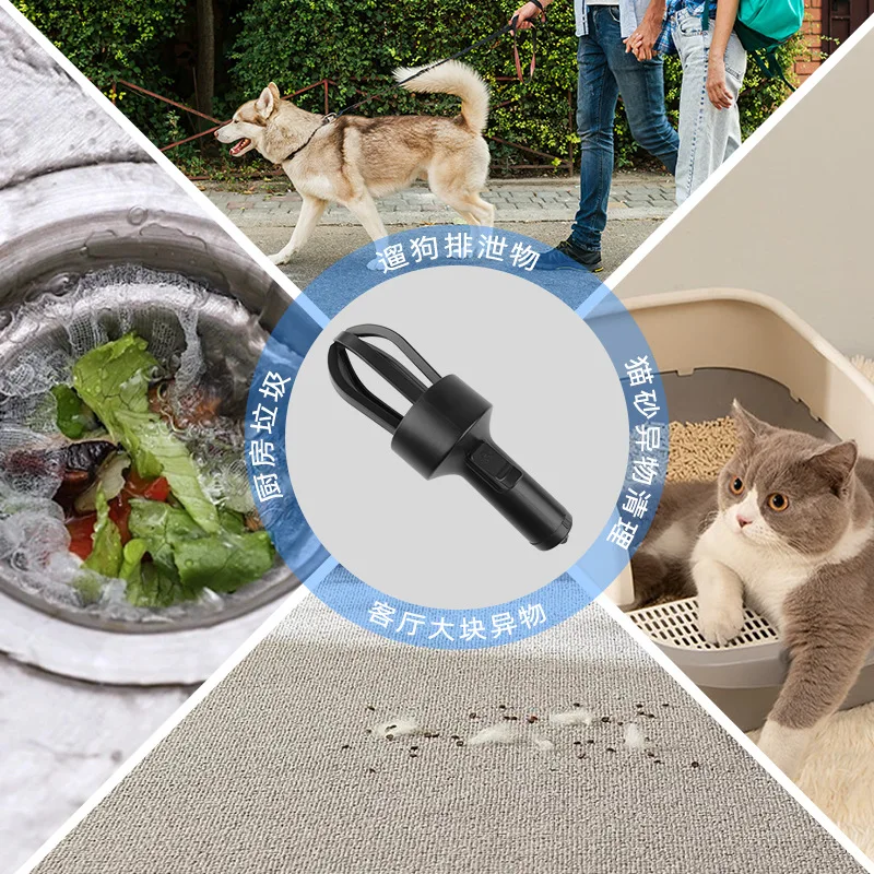 Pastilla para perros, bolsa de basura para mascotas, pala de mierda portátil para exteriores, Clip para camioneta, Mini mascota - imagen 3