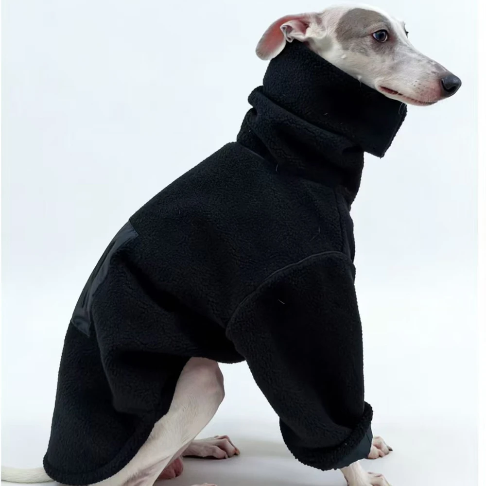 Abrigo invierno para galgo italiano – Lana antip viento y calor - imagen 5