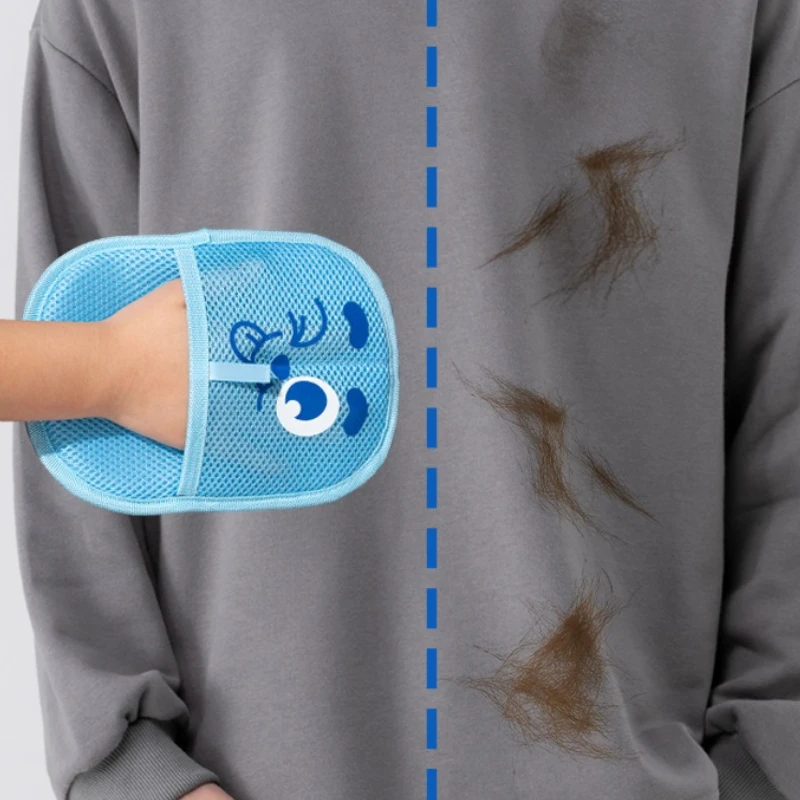 Nuevos guantes para quitar el pelo de mascotas, sofá para el hogar, removedor de pelo para mascotas, guantes de autolimpieza para gatitos, cepillo, guantes de masaje para perros y gatos, accesorios - imagen 3