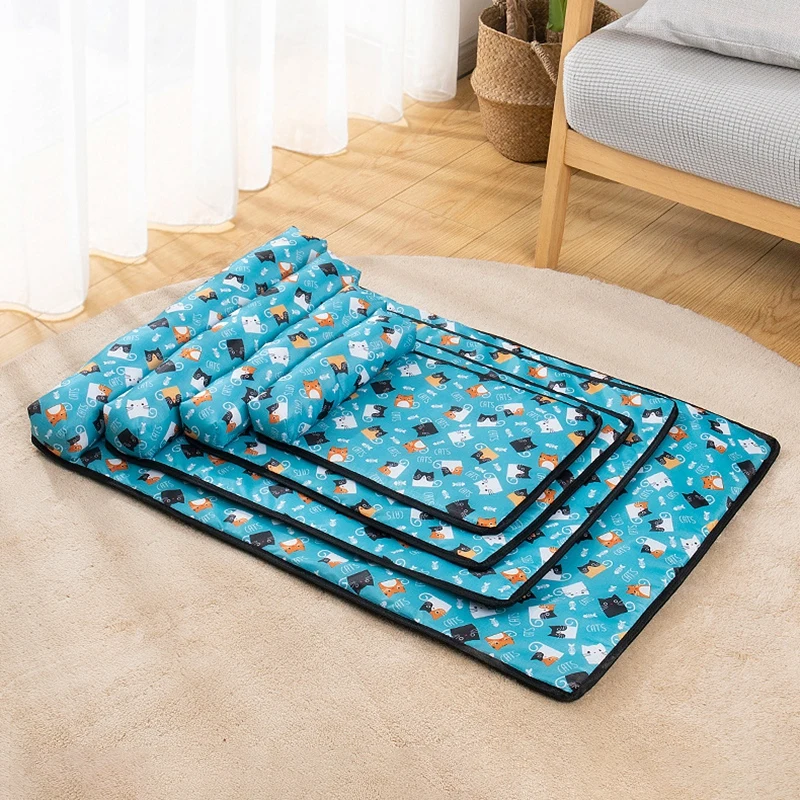 Cama cálida para mascotas, cojín para perros pequeños, medianos y grandes, camas para dormir, cestas impermeables, casa para gatos, perrera, manta, productos para mascotas - imagen 2