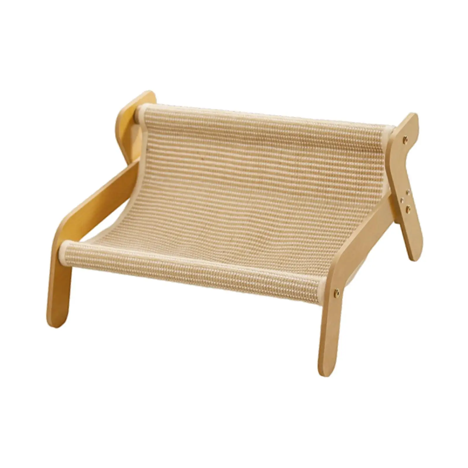 Cat Scratcher Cardboard Sofa Shape Cute Cat Bed for Resting Sleeping Playing