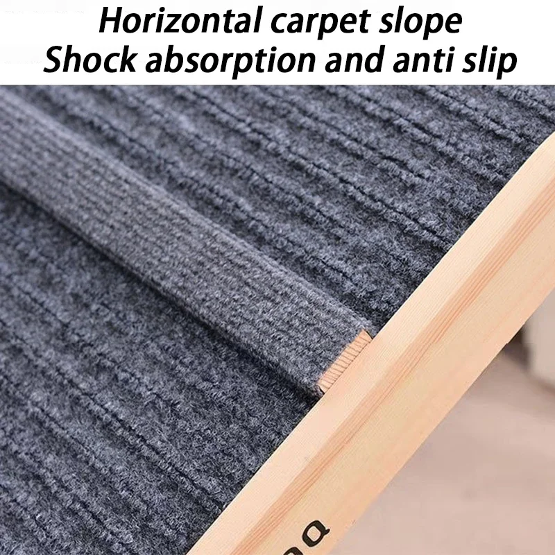 Rampa plegable para perros, sofá cama, rampas grandes de madera para perros, sofá pequeño, rampas ajustables portátiles para mascotas, escalera de escalada, suministros para mascotas - imagen 3