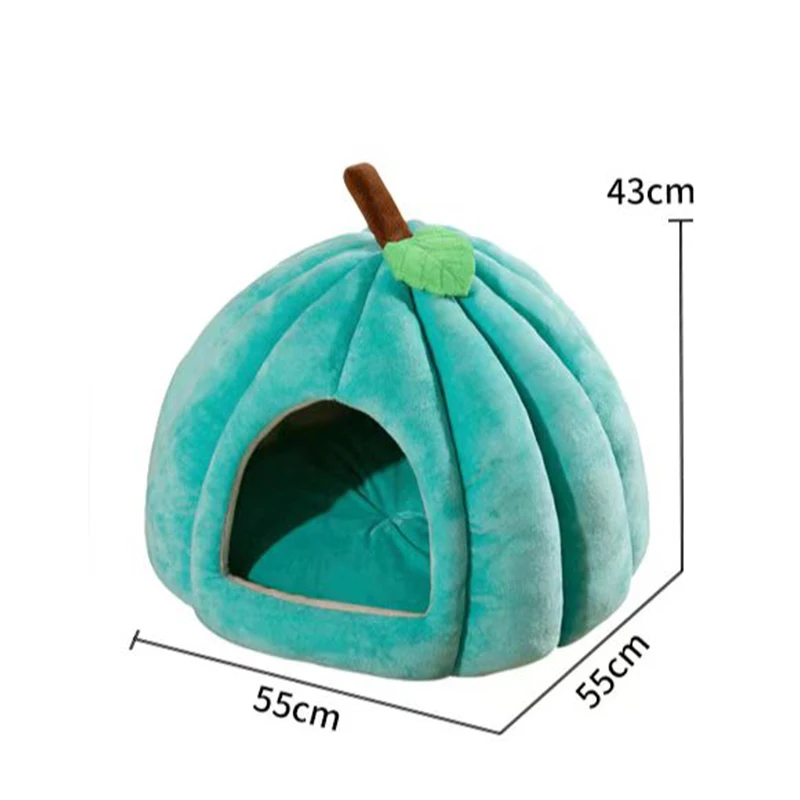 Cama para gatos, camas de felpa, plátano, cachorro, accesorio cálido, accesorios para casa de invierno, cesta para mascotas, cosas, mercancías, casas y hábitats para perros - imagen 5