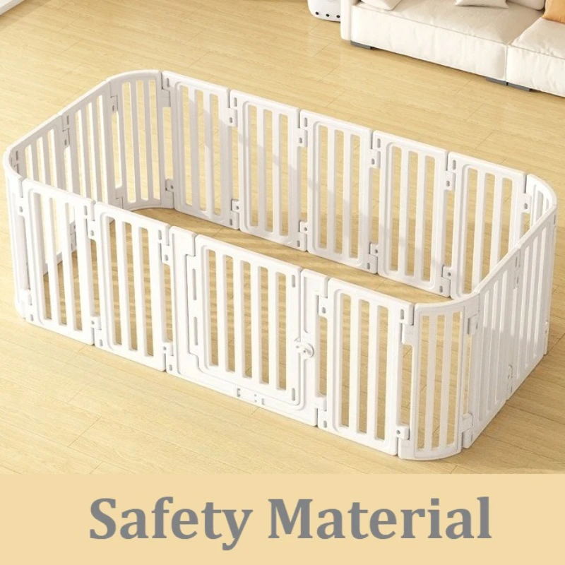 Valla grande para perros, parque infantil de lujo para perros, accesorios de seguridad, jaula para cama para cachorros, recinto para mascotas, barrera para perros, vallas de actividades para bebés - imagen 2