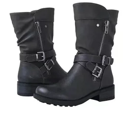 Botas impermeables retro con hebilla para perro – estilo 2023