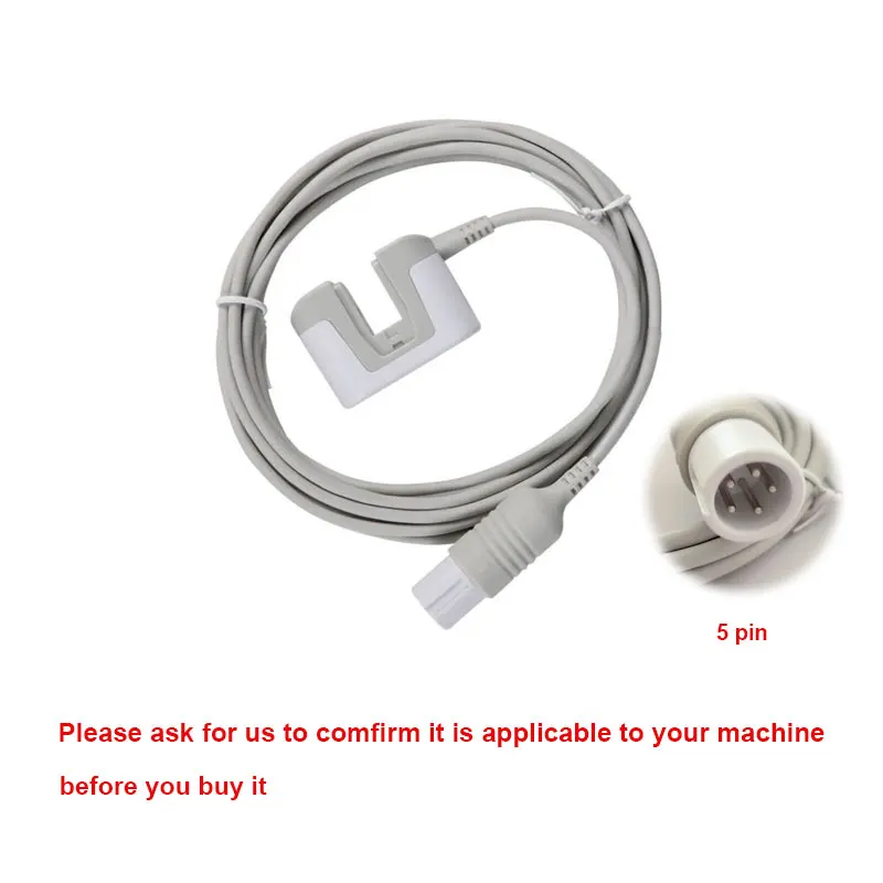 CONTEC-Sensor de capnografía EtCO2 Modular para Monitor de pacientes, dispositivo para CMS6000, CMS8000, CMS7000, CMS9200, CO2-M02 - imagen 3