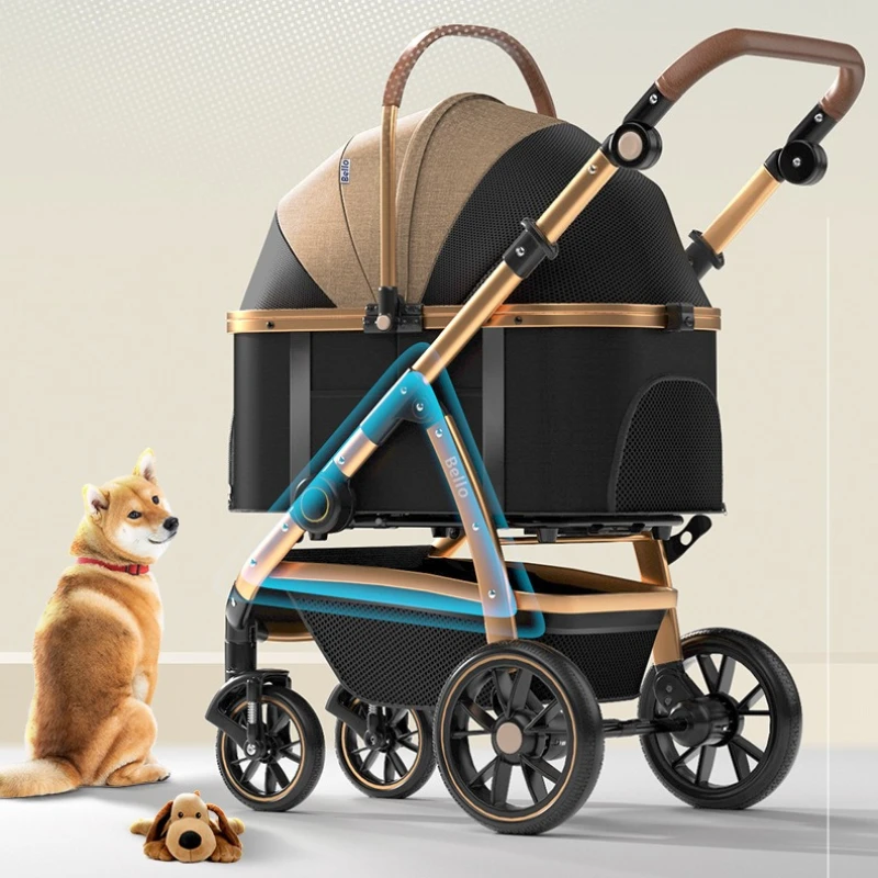 Transportín plegable cómodo para gatos y perros - imagen 4