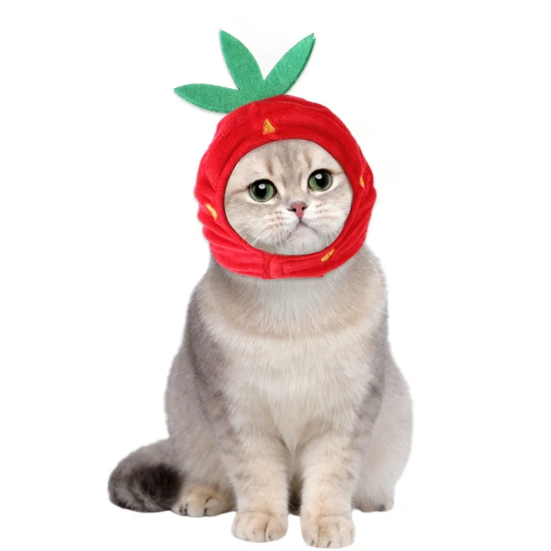 Suministros para mascotas de moda, cubiertas para cabeza de gato, sombreros divertidos para mascotas, adecuado para perros pequeños y gatos, accesorios para mascotas, sombreros para gatos - imagen 3