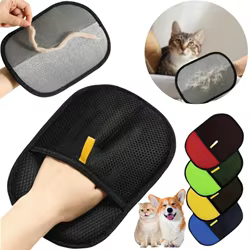 Herramienta de depilación para mascotas, guantes de eliminación estática reutilizables, guantes de aseo de doble cara para perros, gatos, alfombras, sofá, accesorios para mascotas