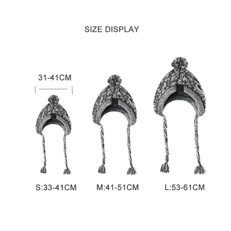 NONOR-Sombrero de invierno tejido para perro, gorro cálido para Bulldog Francés, Chihuahua, disfraz de cachorro, accesorios para mascotas, envío directo - imagen 3