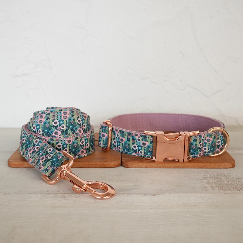 Dog Collar Leash Set