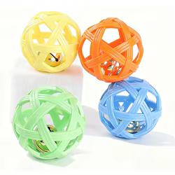 Juguete pelota con campana para gatos – Estimulación y entretenimiento