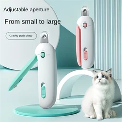 Cortauñas LED con luz para gatos y perros – corte seguro