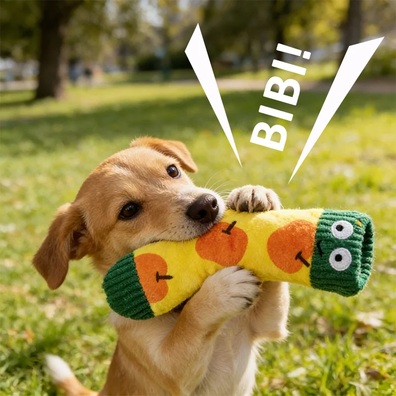 Juguete de peluche con sonido para perros pequeños y cachorros - imagen 3