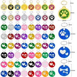 Placa identificación perro corazón – Metal resistente y elegante