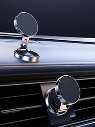 Soporte magnético móvil coche 360° plegable para gatos y perros