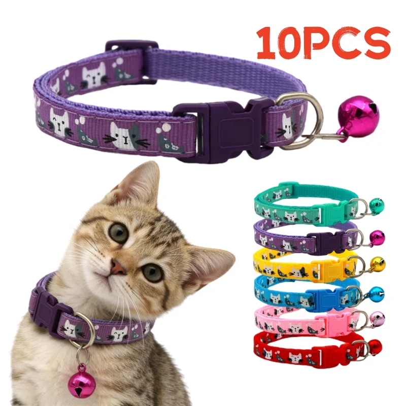 Collares para gatos con campana para gatitos