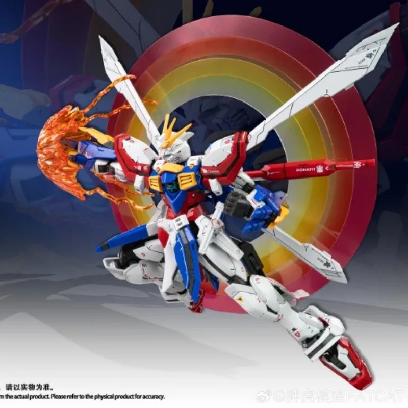 En Stock Gundam Fat Cat 002 modelo RG 1/100 GF13-017NJII Dios montaje modelo Anime figura de acción coleccionable modelo Premium juguete para regalo - imagen 4