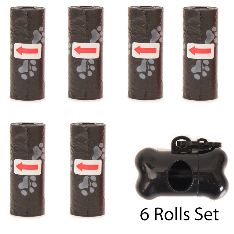 Foot Black 6Rolls Se