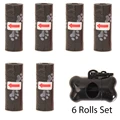 Foot Black 6Rolls Se