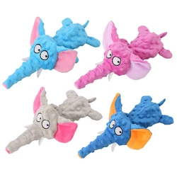 Juguete peluche elefante chirriante para perros – Suave y masticable