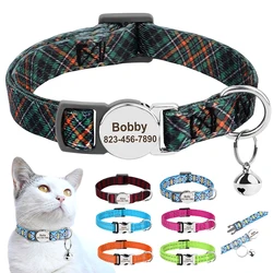 Collar identificativo con nombre para gatos y perros pequeños – Campana antipérdida