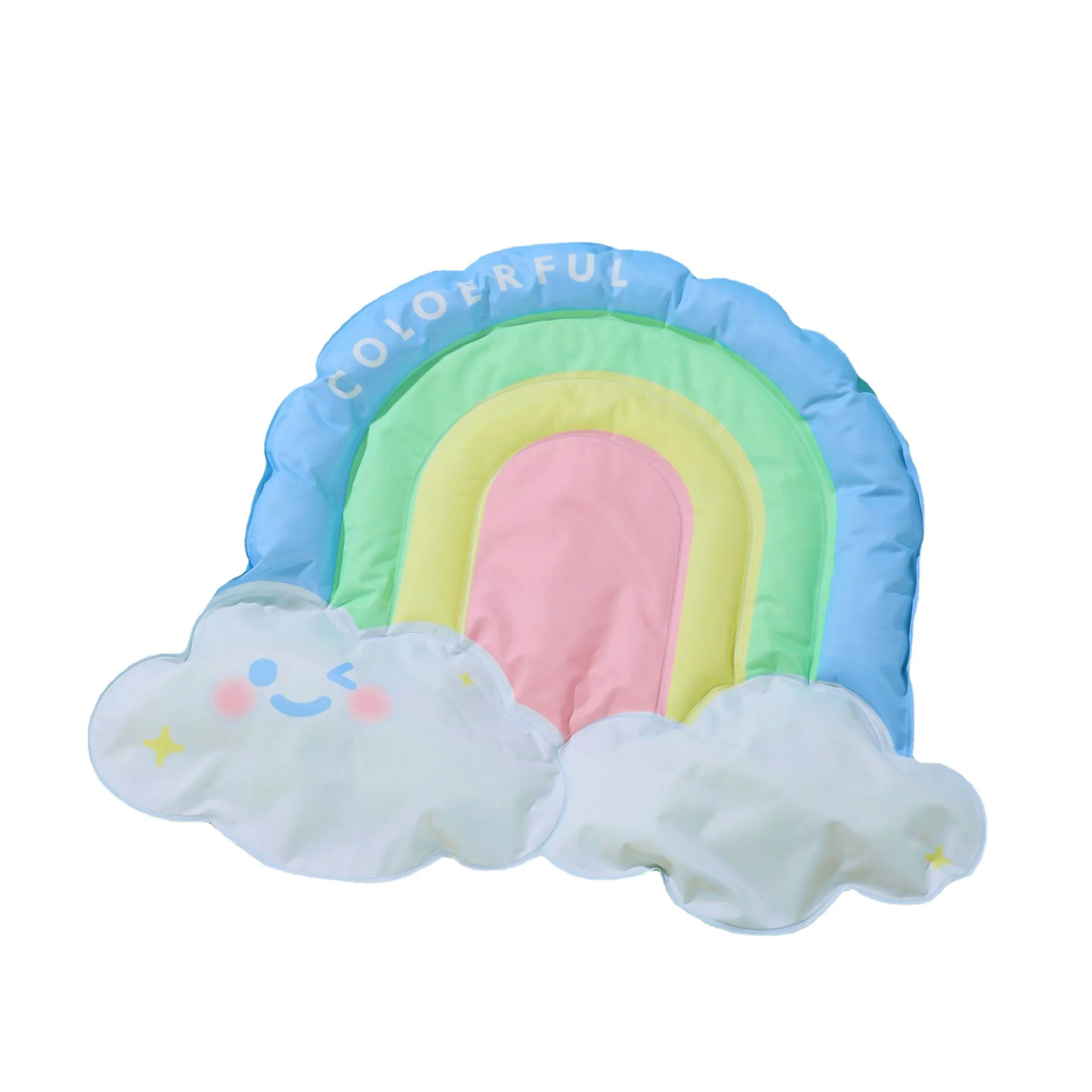 Cama con almohadilla de refrigeración para perros, gatos, cachorros, gatitos, manta fresca para mascotas, Material de seda de hielo suave para dormir en verano, rosa, azul, transpirable - imagen 5