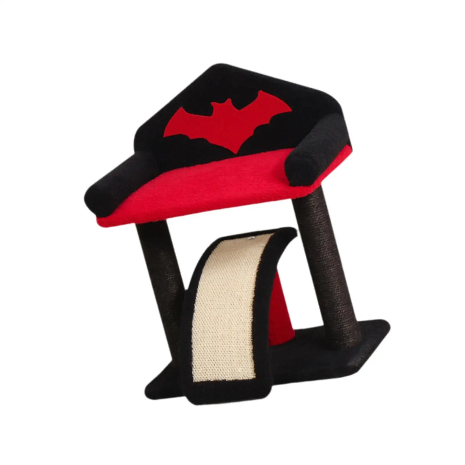 Árbol trepador para gatos, torre trepadora para gatos, Protector de muebles con tema de Halloween, cama bonita para gatos y gatitos, suministros para mascotas - imagen 4