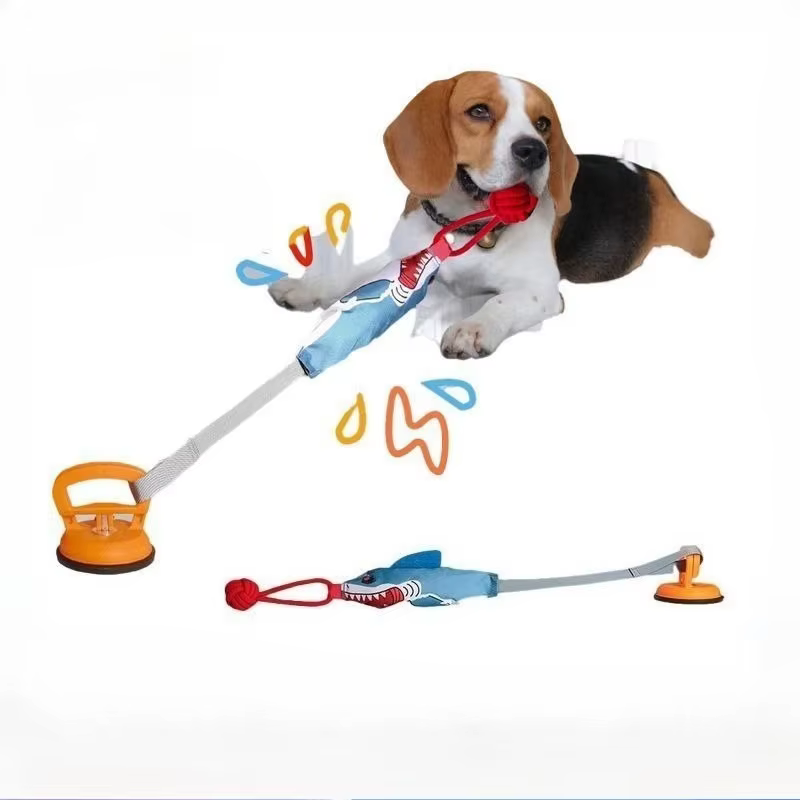 Juguete pelota con cuerda para perros – Interactivo y resistentes