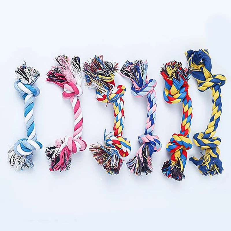 Juguete de cuerda resistente para perros y gatos – Caña de algodón divertida - imagen 5