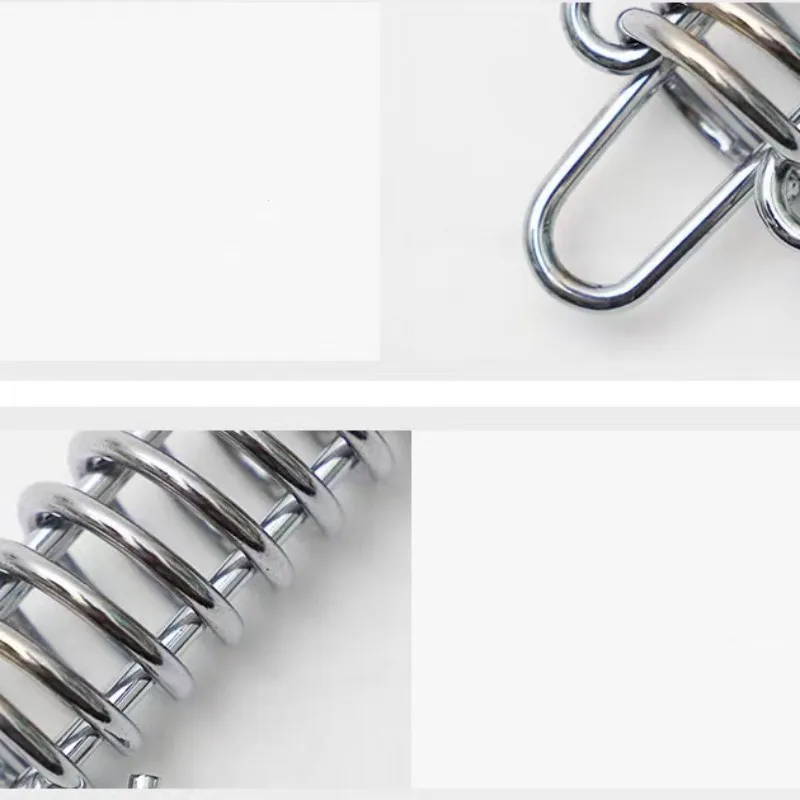 Correa reflectante de nailon para perros grandes, correa de resorte fuerte para caminar, correa de acero inoxidable, suministros para mascotas - imagen 4