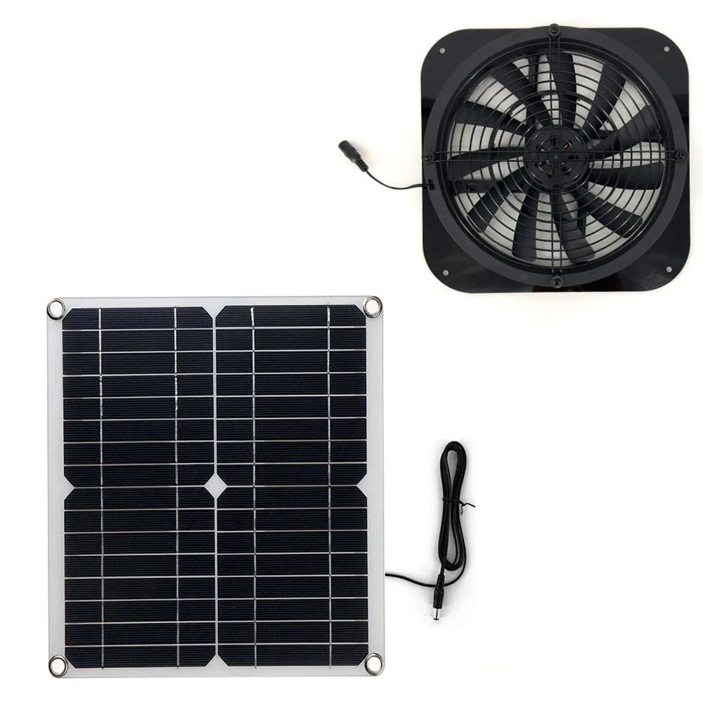 Fan solar panel